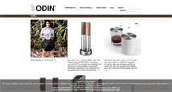 Desktop Screenshot of odin-products.de